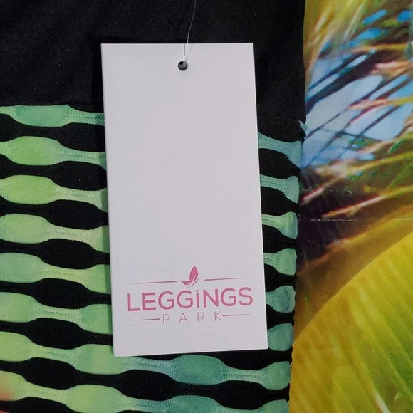 Leggings park Scrunch butts tie dye women's size L/XL - Picture 2 of 4